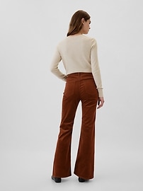 High Rise Soft Vintage Flare Corduroy Pants