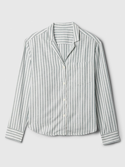 Image number 4 showing, Relaxed Flannel PJ Shirt