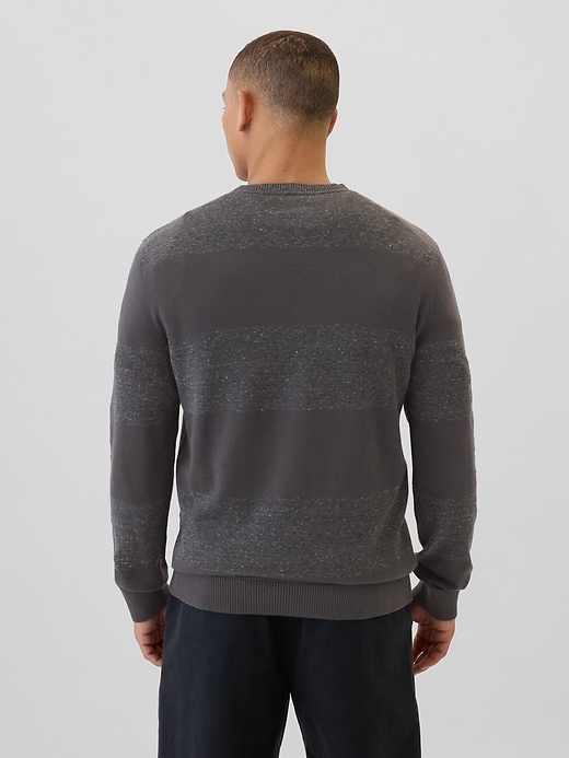 Image number 2 showing, Stripe Crewneck Sweater