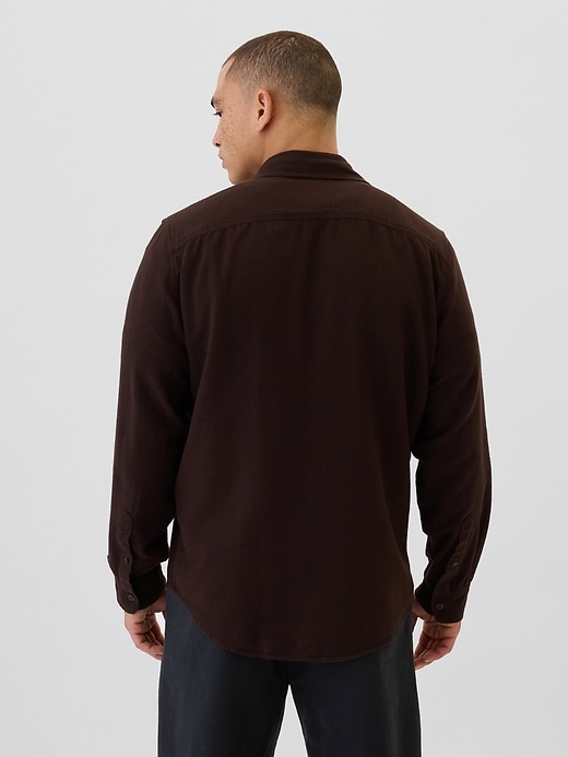 Image number 2 showing, Brushed Utility Shirt in Standard Fit