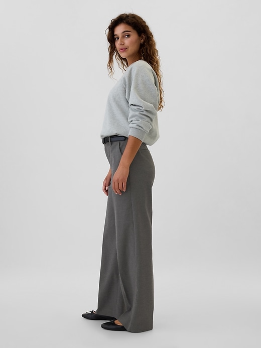 Image number 3 showing, Recycled Easy Pleated Trousers
