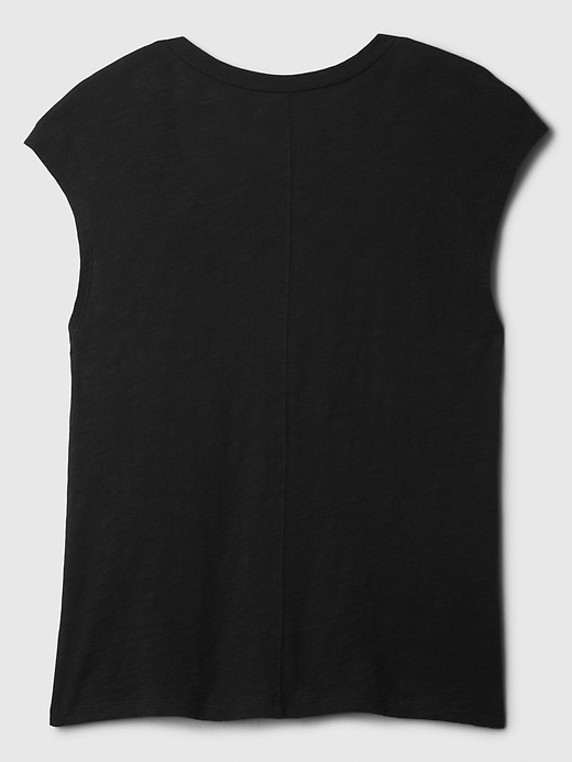 Image number 6 showing, ForeverSoft Sleeveless Tie T-Shirt
