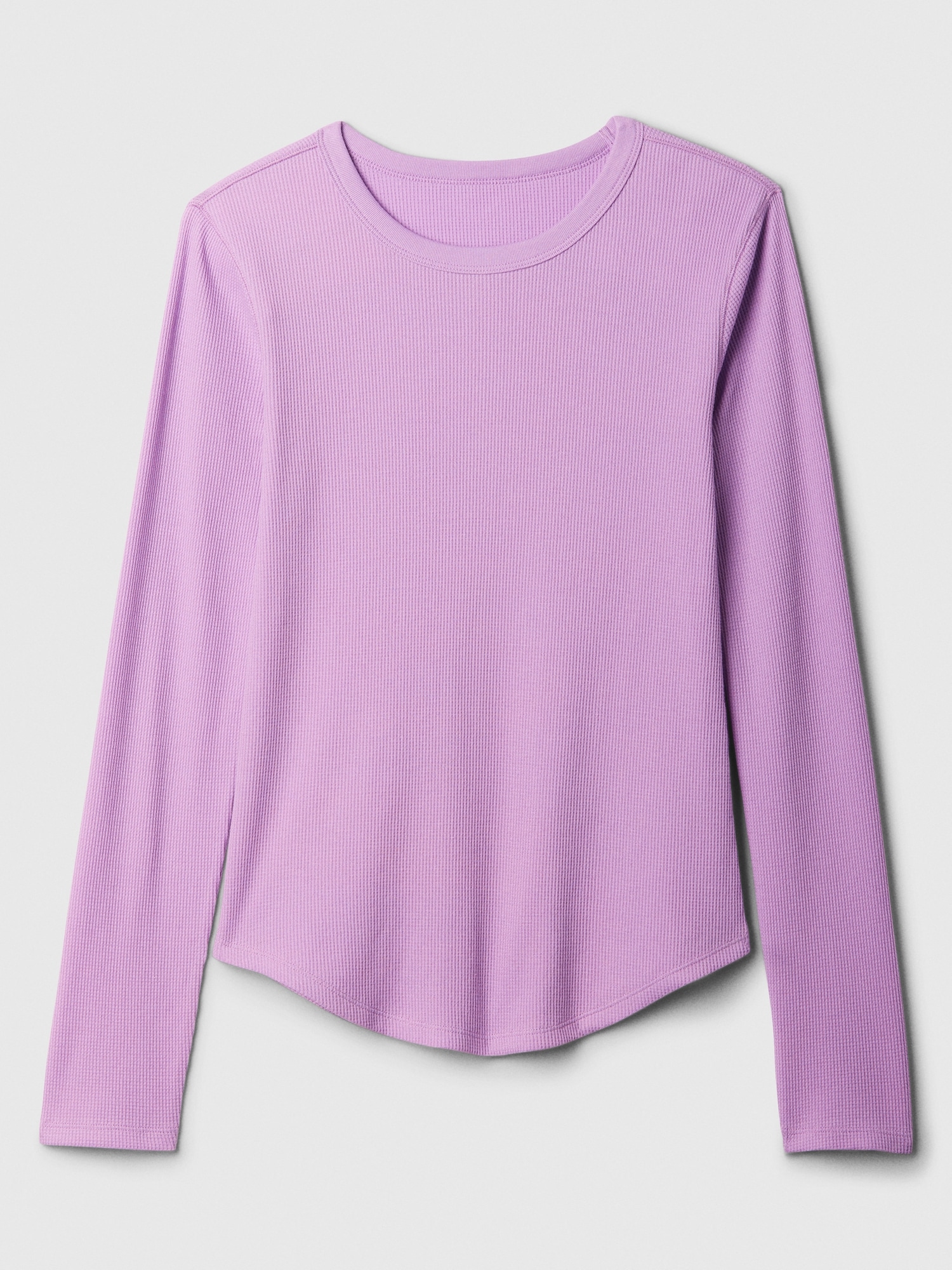 Waffle-Knit Crewneck T-Shirt | Gap Factory