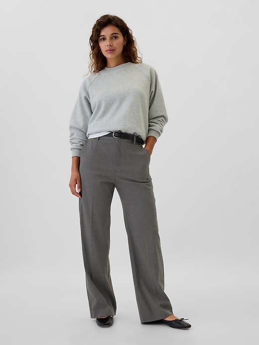 Image number 1 showing, Recycled Easy Pleated Trousers