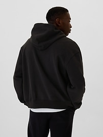 Vintage Soft Oversized Zip Hoodie