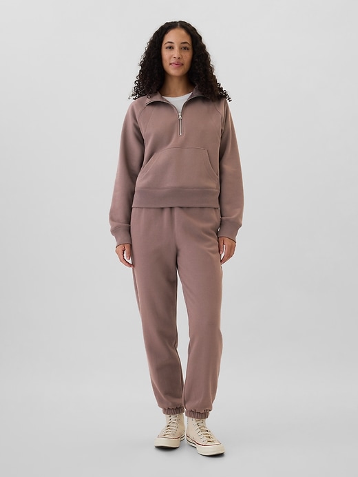 Image number 3 showing, Relaxed Fleece Quarter-Zip Sweatshirt
