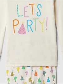 babyGap 100% Organic Cotton V-Day Brannan Bear PJ Set