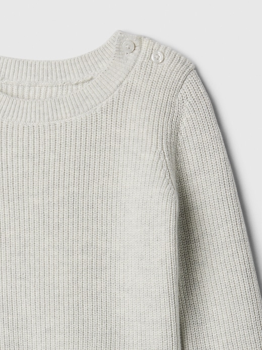 Image number 3 showing, Baby Ribbed Sweater Two-Piece Outfit Set