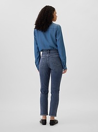 High Rise Vintage Slim Jeans
