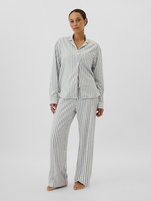 Image number 3 showing, Relaxed Flannel PJ Shirt