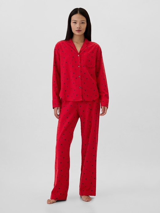 Image number 3 showing, Relaxed Flannel PJ Shirt