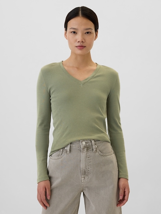 Image number 1 showing, Favorite V-Neck T-Shirt
