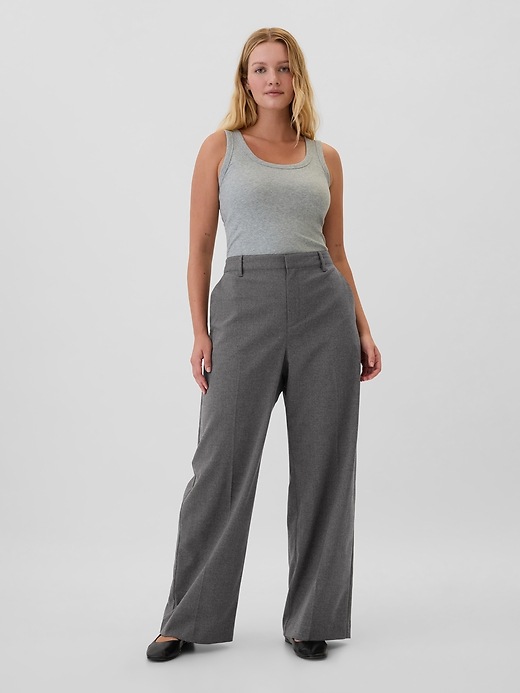 Image number 5 showing, Recycled Easy Pleated Trousers