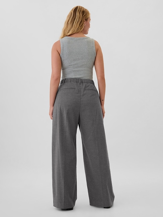 Image number 6 showing, Recycled Easy Pleated Trousers