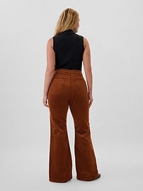High Rise Soft Vintage Flare Corduroy Pants