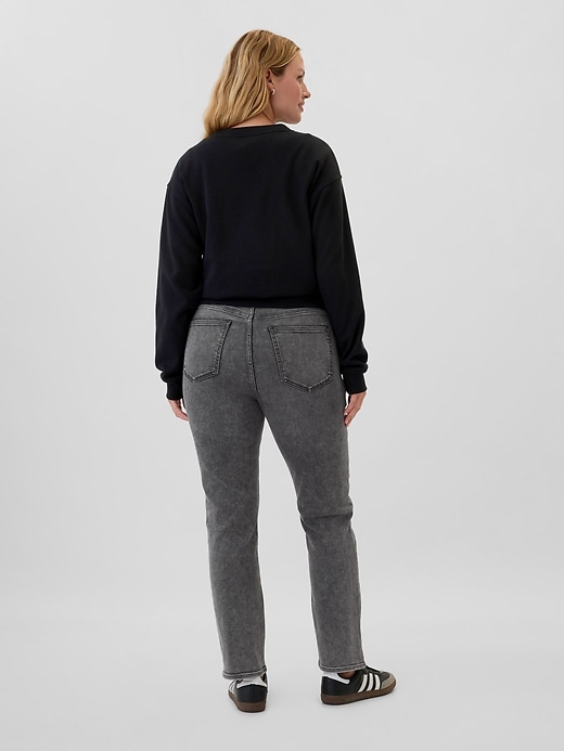 Image number 6 showing, High Rise Seamed Vintage Slim Jeans