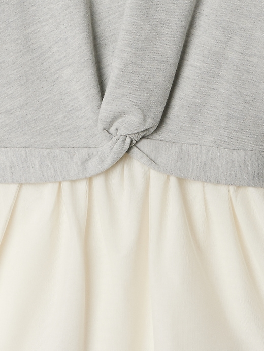 Image number 3 showing, babyGap Twist-Front Sweatshirt Dress