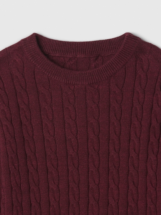 Image number 3 showing, babyGap Cable-Knit Crewneck Sweater