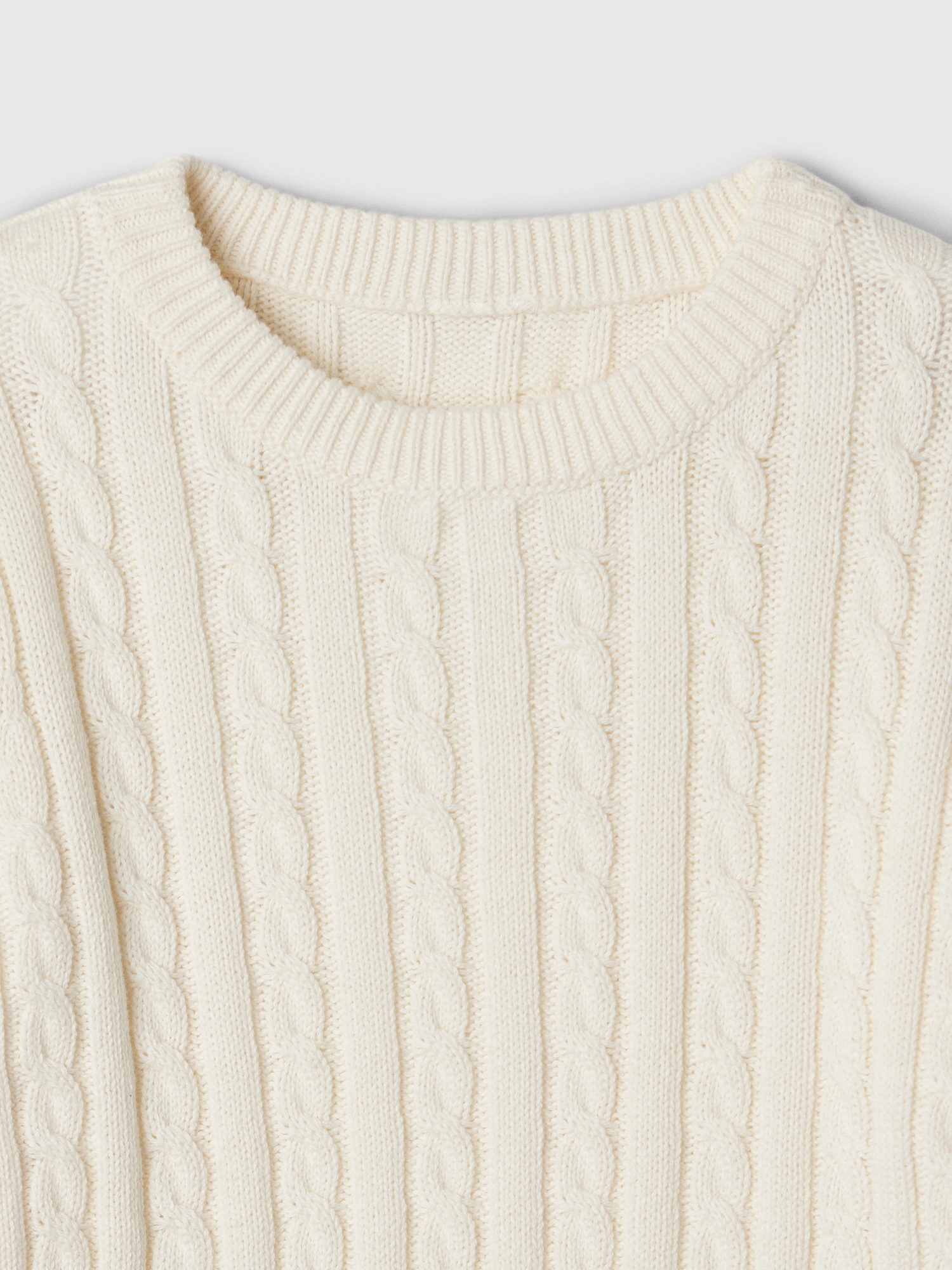 babyGap Cable Knit Crewneck Sweater Gap Factory