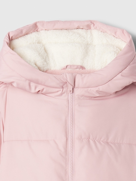 Image number 3 showing, Kids ColdControl Max Long Puffer Coat