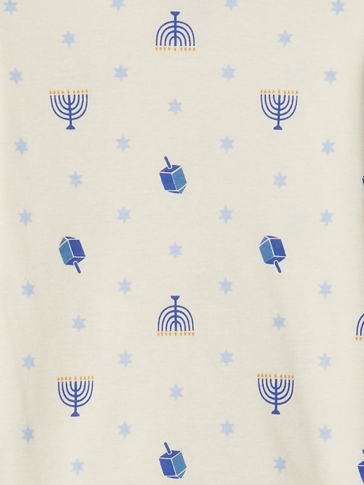 Image number 3 showing, Kids & babyGap 100% Organic Cotton Hanukkah PJ Set