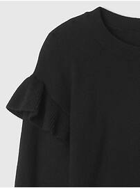 Kids CashSoft Ruffle Sweater