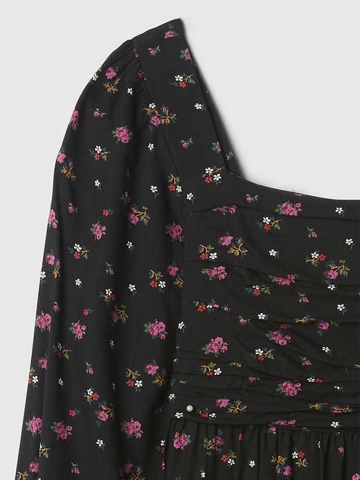 Image number 3 showing, Kids Print Puff Sleeve Dress