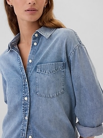 Denim Big Shirt