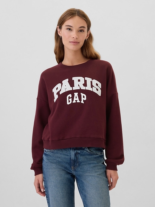 Image number 1 showing, Oversized Gap Graphic Sweatshirt