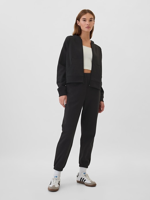 Image number 3 showing, Relaxed Fleece Zip Hoodie