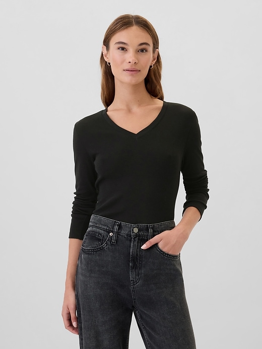 Image number 1 showing, Favorite V-Neck T-Shirt