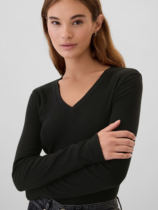 Image number 4 showing, Favorite V-Neck T-Shirt