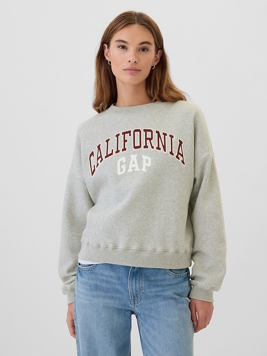 Image number 1 showing, Oversized Gap Graphic Sweatshirt