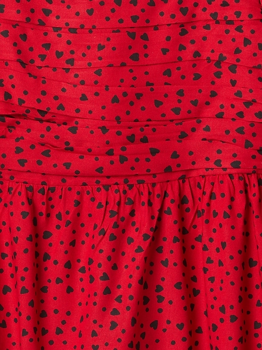 Image number 3 showing, Kids Print Puff Sleeve Dress