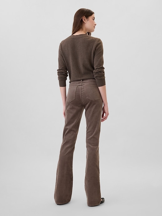 Image number 4 showing, Mid Rise Baby Boot Corduroy Pants