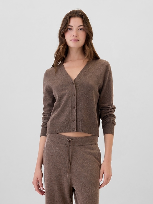 Image number 1 showing, CashSoft V-Neck Cardigan