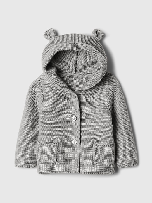 Image number 1 showing, Baby Bear Garter Cardigan