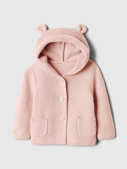 Image number 1 showing, Baby Bear Garter Cardigan