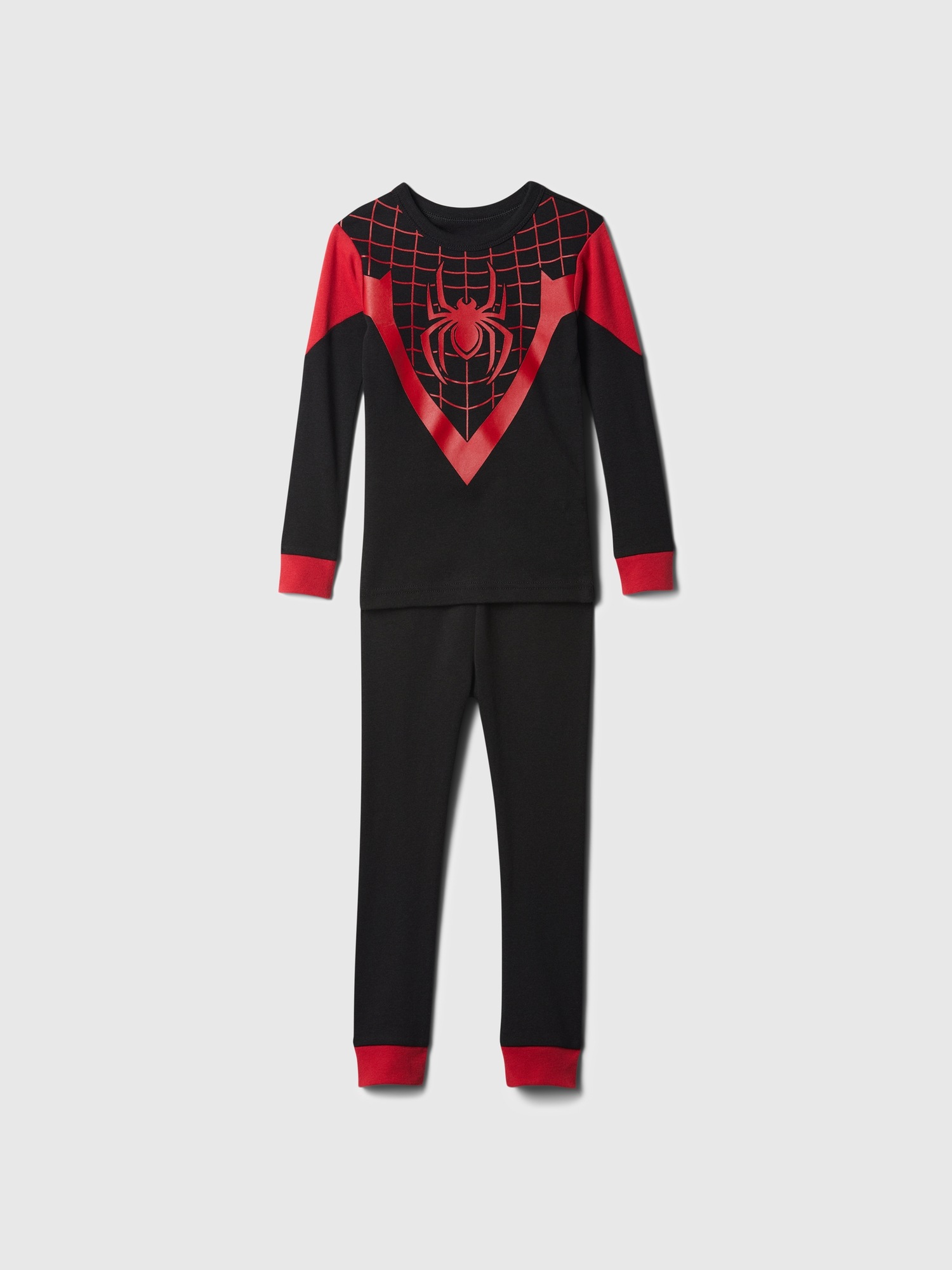 babyGap &#124 Marvel Spider-Man Miles Morales 100% Organic Cotton PJ Set