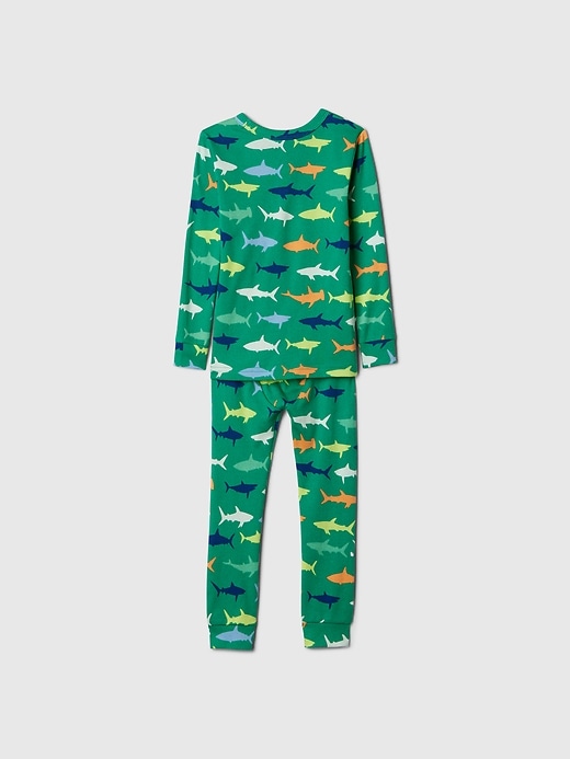 Image number 2 showing, babyGap 100% Organic Cotton Shark PJ Set