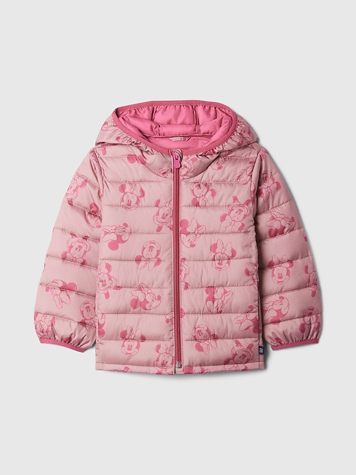 Puffer Jacket Gap Girls Outerwear Puffer Jackets Minnie Mouse