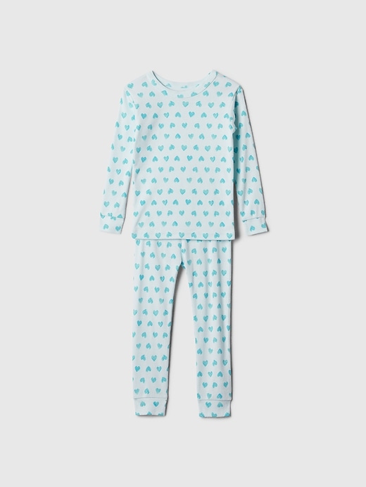 Image number 1 showing, babyGap 100% Organic Cotton Heart PJ Set