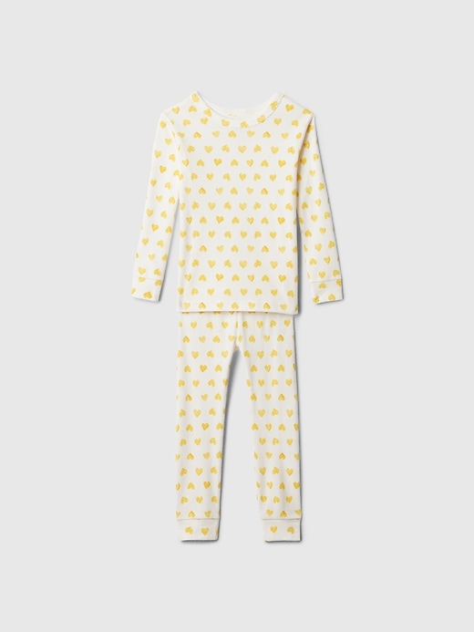 Image number 1 showing, babyGap 100% Organic Cotton Heart PJ Set