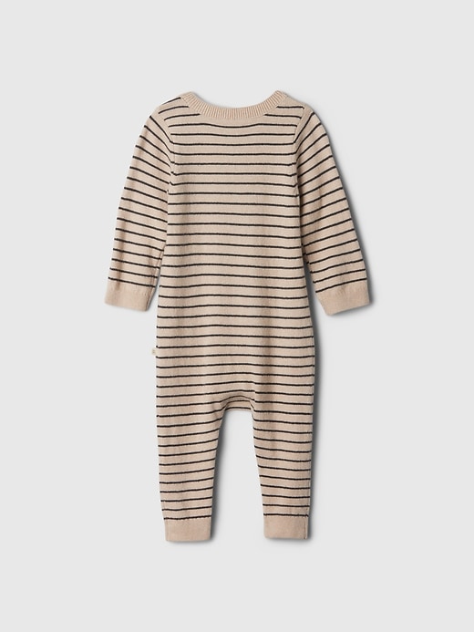 Image number 2 showing, Baby CashSoft Stripe Sweater One-Piece