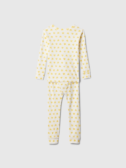 Image number 2 showing, babyGap 100% Organic Cotton Heart PJ Set