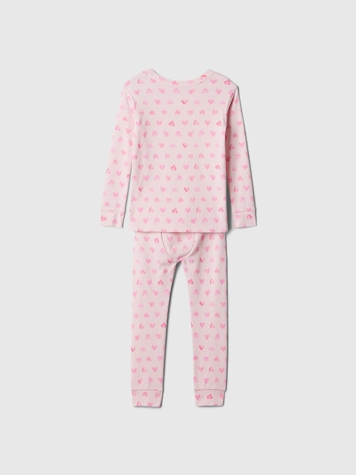 Image number 2 showing, babyGap 100% Organic Cotton Heart PJ Set