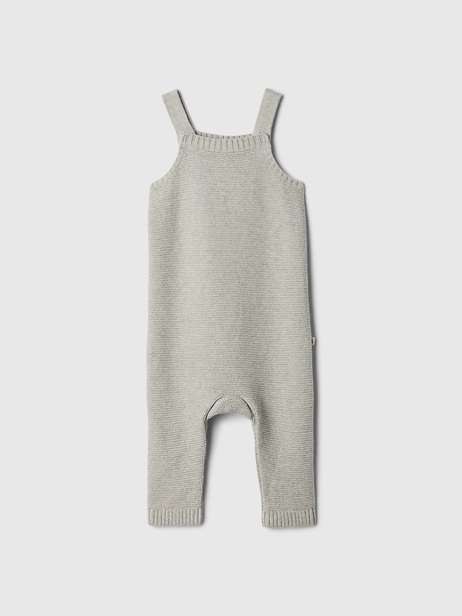 Image number 1 showing, Baby Sweater Overalls