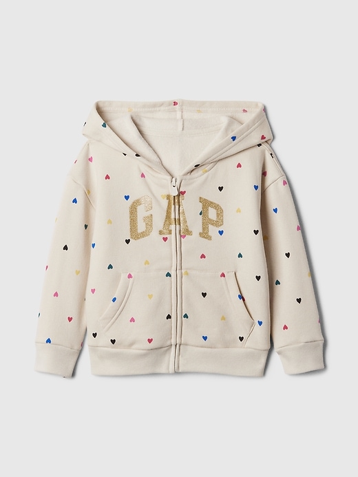 Image number 1 showing, babyGap Logo Zip Hoodie
