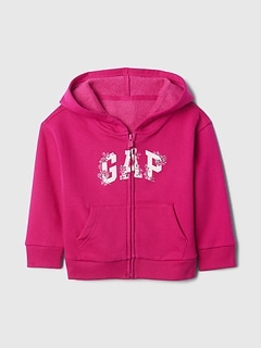 S.GAP babyGap Logo Zip Hoodie | Gap Factory
