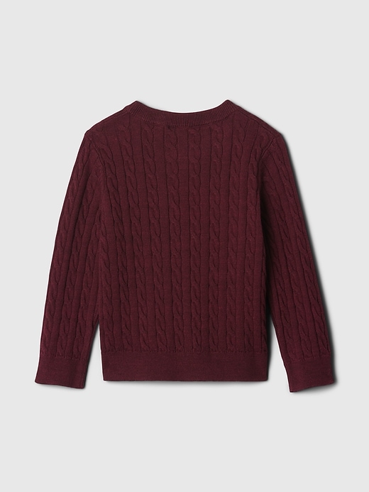 Image number 2 showing, babyGap Cable-Knit Crewneck Sweater